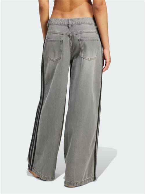 denim wide pant ADIDAS ORIGINAL | JV7455WAGRDN